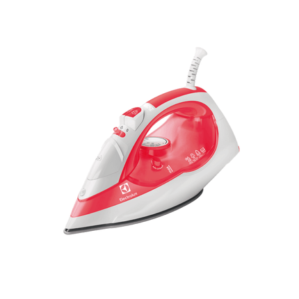 Ferro De Passar Roupas A Vapor Electrolux Siv10 1500w Vermelho Branco Moveis Linhares