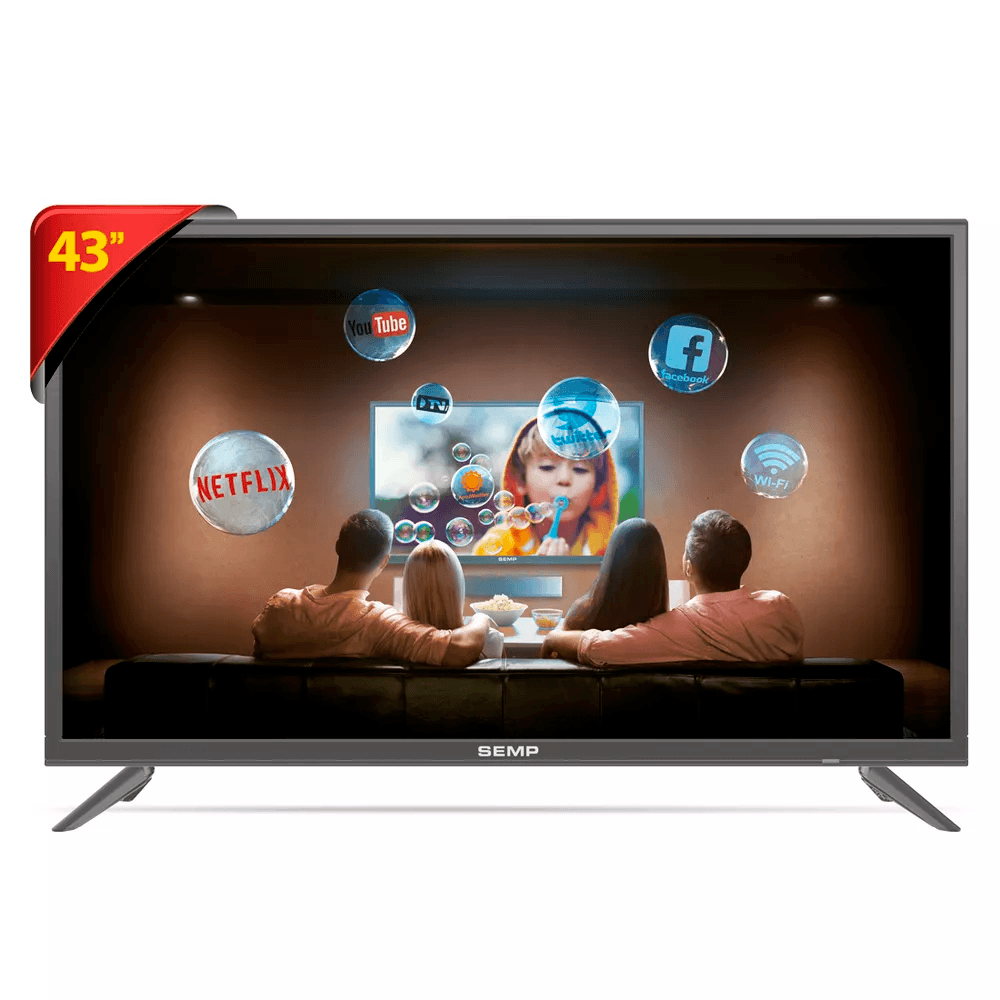Smart TV Toshiba 43 Polegadas FHD 43V35L - Smart TV - Magazine Luiza