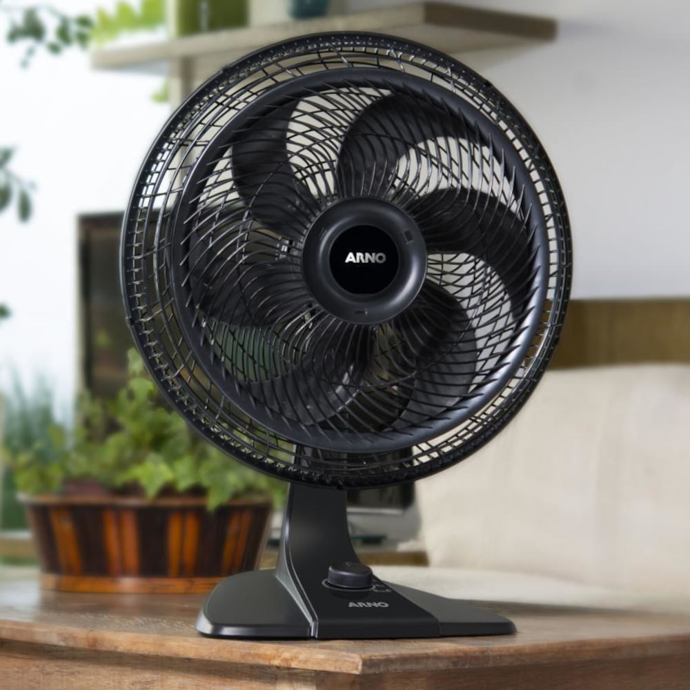 Ventilador De Mesa Arno Turbo Force 40cm VF49 Com Função Eco Fresh E 3 ...