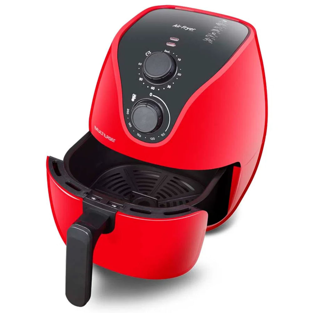 Fritadeira Elétrica sem Óleo Multilaser Air Fryer Gourmet 4 Litros