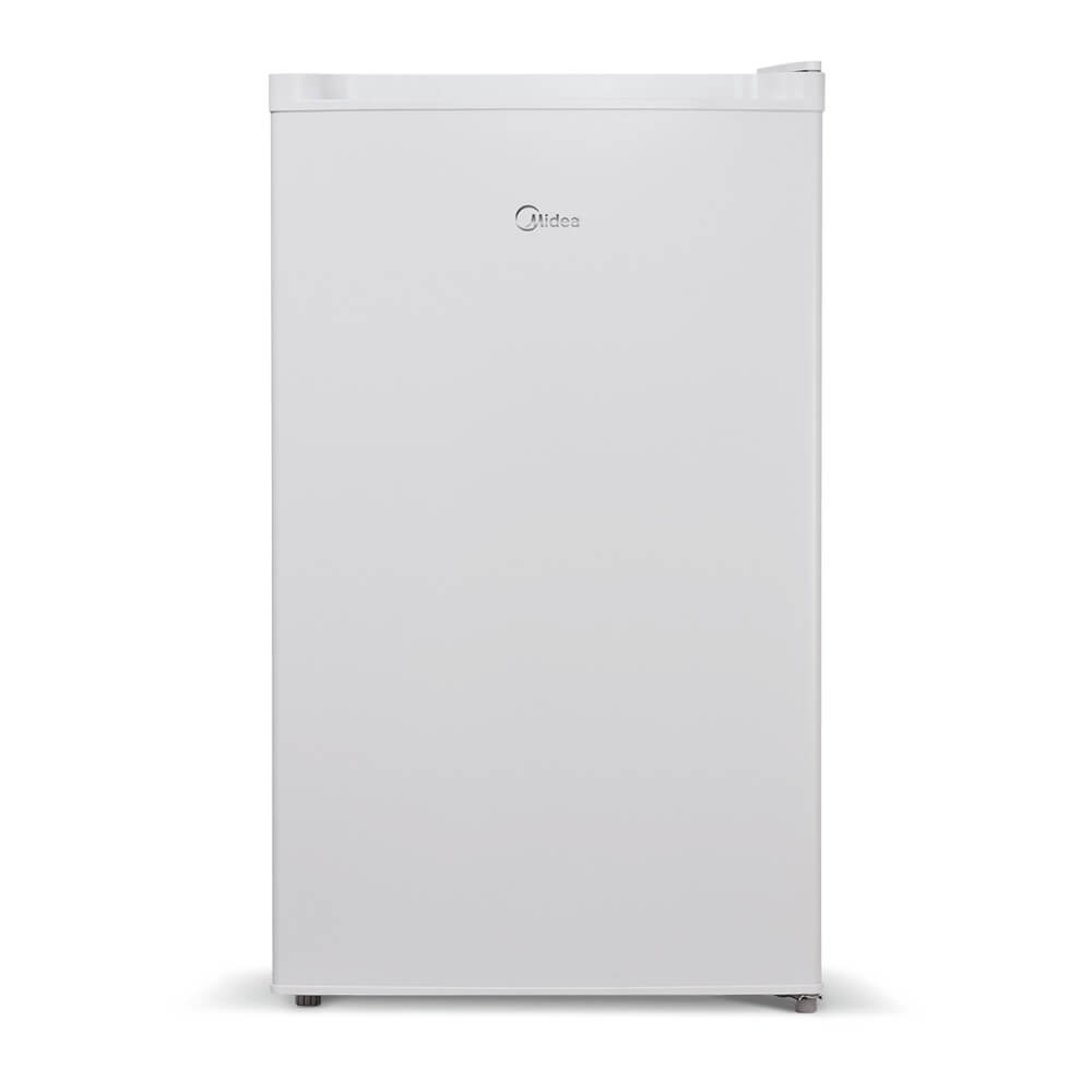 Frigobar Midea 124L MRC12B Com Grade E Gavetao Branco - Moveis Linhares