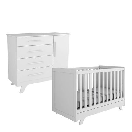 Quarto-Infantil-Retro-comoda-e-berco-na-cor-branco-1 Quarto-Infantil-Retro-comoda-e-berco-na-cor-branco-1