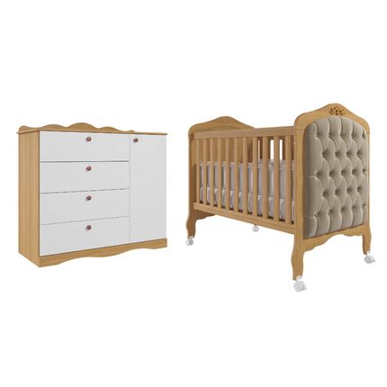Quarto-de-Bebe-Completo-2-pecas-com-Capitone-Permobili-Harmonia-Encanto-na-cor-Nature-Branco---1 Quarto-de-Bebe-Completo-2-pecas-com-Capitone-Permobili-Harmonia-Encanto-na-cor-Nature-Branco---1