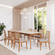 Conjunto-Mesa-Cimol-Ficus-210x100cm-com-8-Cadeiras-em-Madeira-e-Tecido-Linho-na-cor--Madeira-Cinza---2