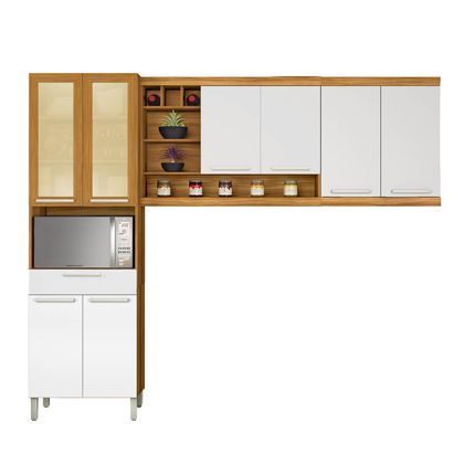 Cozinha-modulada-Nesher-Burguesa-Premium-com-3-pecas-na-cor-Freijo-Branco---1 Cozinha-modulada-Nesher-Burguesa-Premium-com-3-pecas-na-cor-Freijo-Branco---1