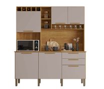 Cozinha-Compacta-Salleto-New-Topazio-6-Portas-e-2-Gavetas---Cinamomo-Off-White