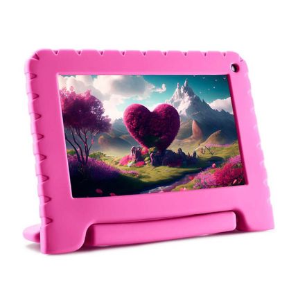 Tablet-Kid-Pad-Multi-NB411-4GB-RAM---64GB-com-Controle-Parental--Rosa Tablet-Kid-Pad-Multi-NB411-4GB-RAM---64GB-com-Controle-Parental--Rosa