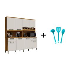 Kit-Cozinha-Compacta-Ronipa-Cabernet-Prime-e-Ganhe-1-Conjunto-de-utensilios-3-pecas