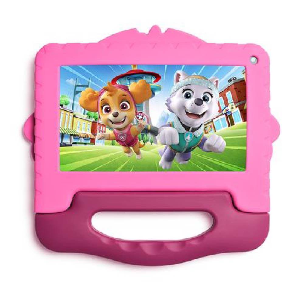 Tablet Multi NB422 Patrulha Canina com Controle Parental 4GB RAM + 64GB - Rosa