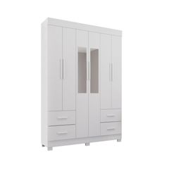 Guarda-Roupa-Salleto-Verona-Premium-6-Portas-com-Espelho---Branco