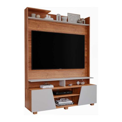 Home-Permobili-Master-100--MDF-com-3-Prateleiras---Cinamomo-Off-White Home-Permobili-Master-100--MDF-com-3-Prateleiras---Cinamomo-Off-White