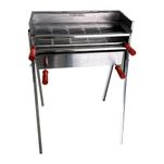 Churrasqueira-Grill-Fibergrill-60cm-com-Pes-removiveis---Inox