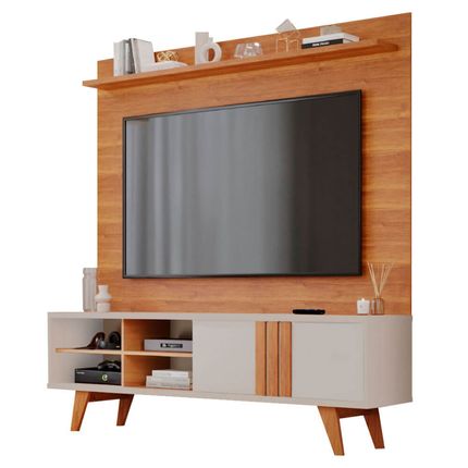 Painel-Permobili-Sotile---Bancada-Permobili-Paraty-para-TV-de-ate-70-polegadas---Cinamomo-Off-White Painel-Permobili-Sotile---Bancada-Permobili-Paraty-para-TV-de-ate-70-polegadas---Cinamomo-Off-White