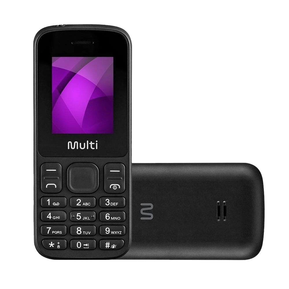Celular Multilaser UP 4G Dual Chip com Rádio FM P9139 - Preto