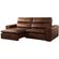 Sofa-Retratil-e-Reclinavel-250cm-Dvitrine-Luxor-D28-com-Tecido-em-Corino---Marrom