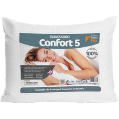 Travesseiro-Faiberflex-Confort-5-de-Fibra-de-Poliester-Siliconizada---Branco