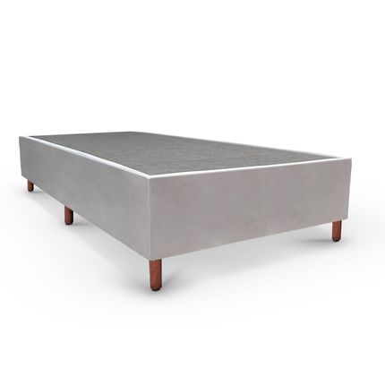 Base-Box-Solteiro-Tozatto-Uni-Naturale-88x188x26cm-Tecido-Rustico-Cinza Base-Box-Solteiro-Tozatto-Uni-Naturale-88x188x26cm-Tecido-Rustico-Cinza