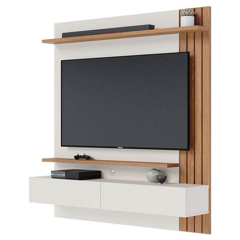 Home Colibri Suspenso Juriti 1.50 para TV de até 65'' - Off White