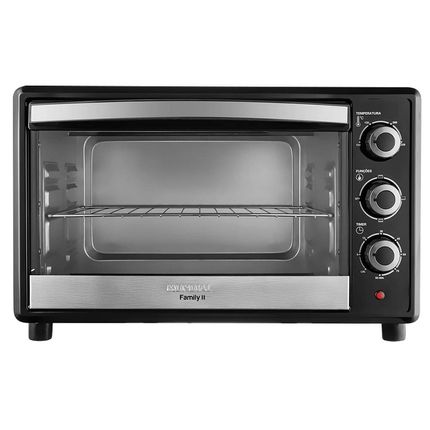 Forno Elétrico Mondial Family II 42L FRN-42 1600W Preto - 220V Forno Elétrico Mondial Family II 42L FRN-42 1600W Preto - 220V