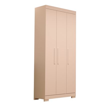 Guarda Roupa ACP Lana 3 Portas com Pés 100% MDF - Branco