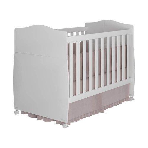 Berço e Mini Cama Permóbili Conforto - Branco