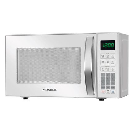 Forno Micro-ondas Mondial 34 Litros MO-02-34 com 1400W Branco - 127V Forno Micro-ondas Mondial 34 Litros MO-02-34 com 1400W Branco - 127V
