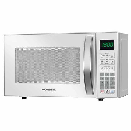 Forno Micro-ondas Mondial 21 Litros MO-01-21-W com 1200W Branco - 127V