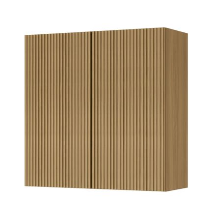 Armário Aéreo Nesher Rainha 80cm com 2 Portas - Nature Armário Aéreo Nesher Rainha 80cm com 2 Portas - Nature