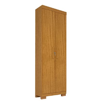 Armário Multiuso ACP Íris 2 Portas com Chave - Cinamomo Armário Multiuso ACP Íris 2 Portas com Chave - Cinamomo