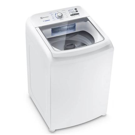 Máquina de Lavar Electrolux LED17 17KG com Cesto Inox 11 Programas e Jet Clean Branco - 127V