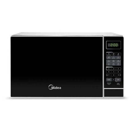 Forno Micro-ondas Midea MRAS2 20 Litros Preto/Branco - 127V Forno Micro-ondas Midea MRAS2 20 Litros Preto/Branco - 127V