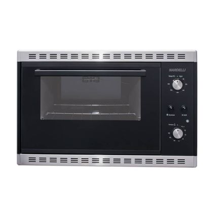 Forno Elétrico Nardelli TESI45 45L 1700W com Função Dourar Preto/Inox - 127V