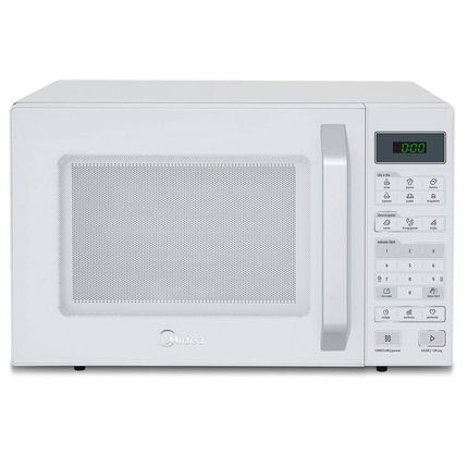 Forno Micro-ondas Midea 27 Litros MXSA27B com 800W Branco - 127V