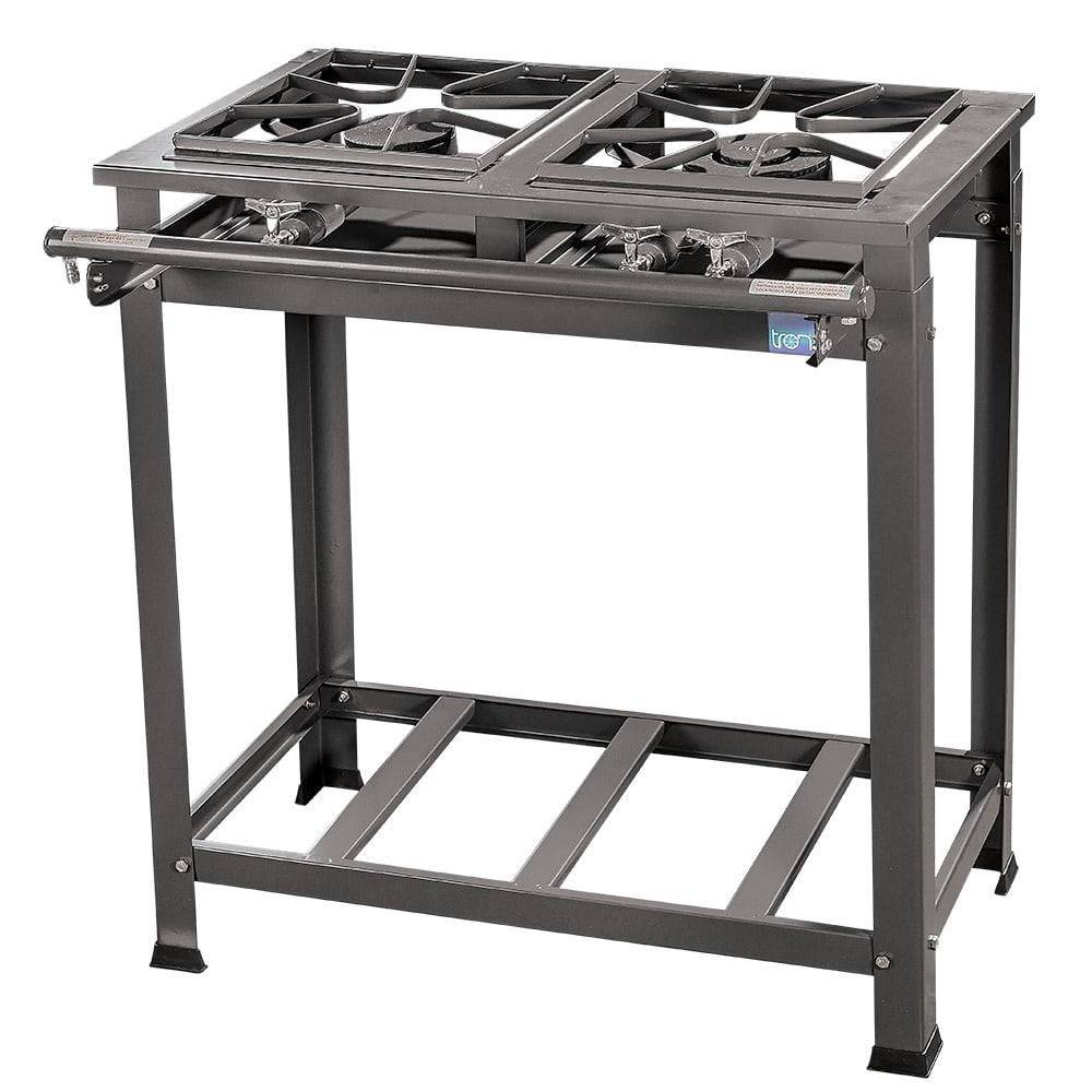 Fogão Industrial Tron 1562 2 Bocas sem Forno - Grafite
