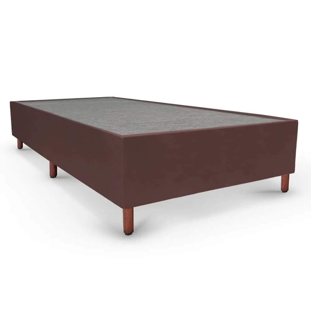 Base Box Solteiro Tozatto Uni 88x188x26cm - Marrom