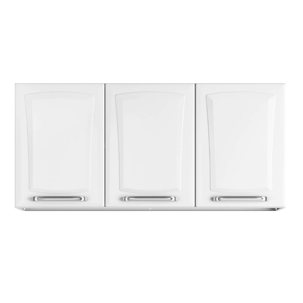 Armário Aéreo Tarsila 120cm Itatiaia 3 Portas IP3 - Branco