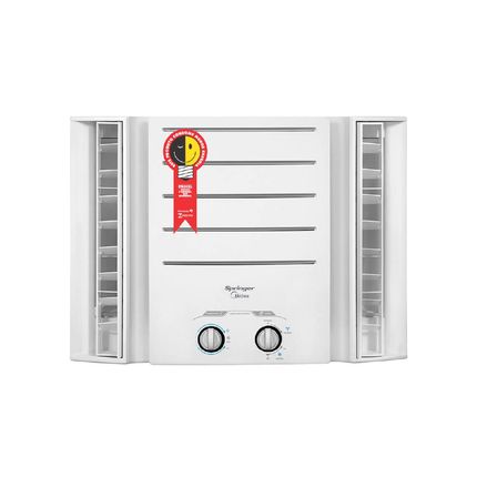 Ar Condicionado Janela Mecânico Springer Midea 7500 Btus QCK Frio - 127V Ar Condicionado Janela Mecânico Springer Midea 7500 Btus QCK Frio - 127V
