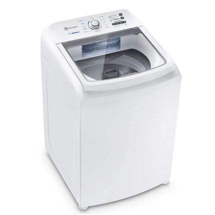 Máquina de Lavar Electrolux LED17 17KG com Cesto Inox 11 Programas e Jet Clean Branco - 220V