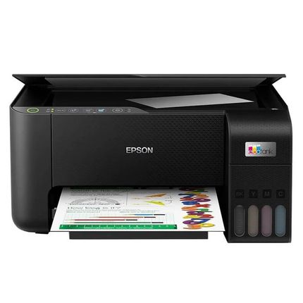 Impressora Multifuncional Ecotank Epson L3250 com Conexão Wi-Fi Preto