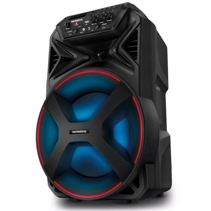 Caixa Amplificada CM250 Mondial 250W Bluetooth e Entrada Microfone - Bivolt Caixa Amplificada CM250 Mondial 250W Bluetooth e Entrada Microfone - Bivolt