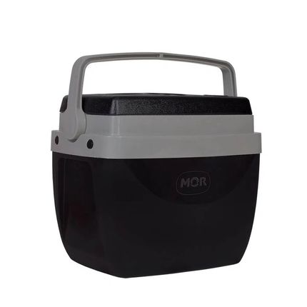 Caixa térmica Mor 12 Litros com Porta Copo - Preto Caixa térmica Mor 12 Litros com Porta Copo - Preto