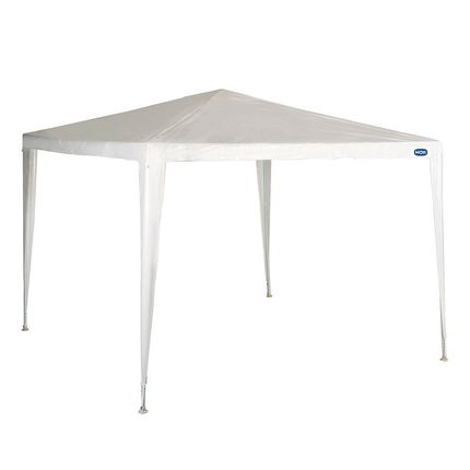 Tenda Gazebo MOR 3x3 Metros Tecido Ráfia com Saída de ar - Branco Tenda Gazebo MOR 3x3 Metros Tecido Ráfia com Saída de ar - Branco