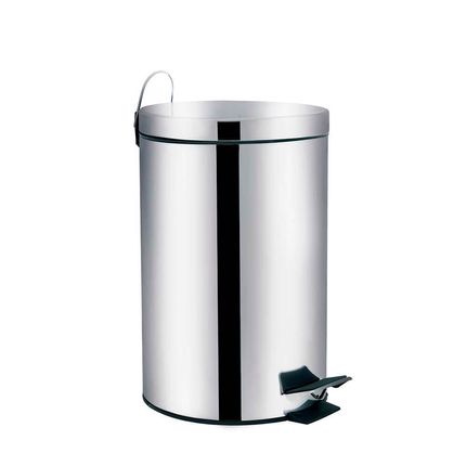 Lixeira Ágata Mor 3 Litros - Inox Lixeira Ágata Mor 3 Litros - Inox