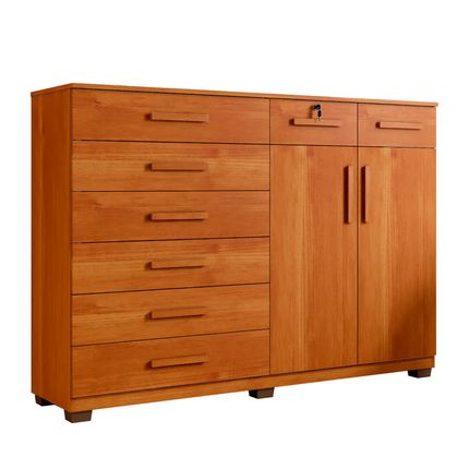 Cômoda Triunfo Benetil com Corrediça Telescópica - Cinamomo Cômoda Triunfo Benetil com Corrediça Telescópica - Cinamomo