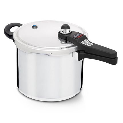 Panela de Pressão Nigro Eterna 8 Litros em Alumínio Polido Panela de Pressão Nigro Eterna 8 Litros em Alumínio Polido