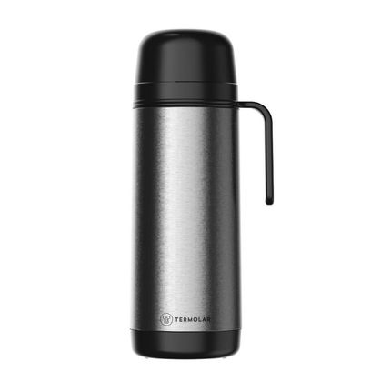 Garrafa Térmica Termolar Lúmina 1 Litro com Rolha Clean - Inox Garrafa Térmica Termolar Lúmina 1 Litro com Rolha Clean - Inox