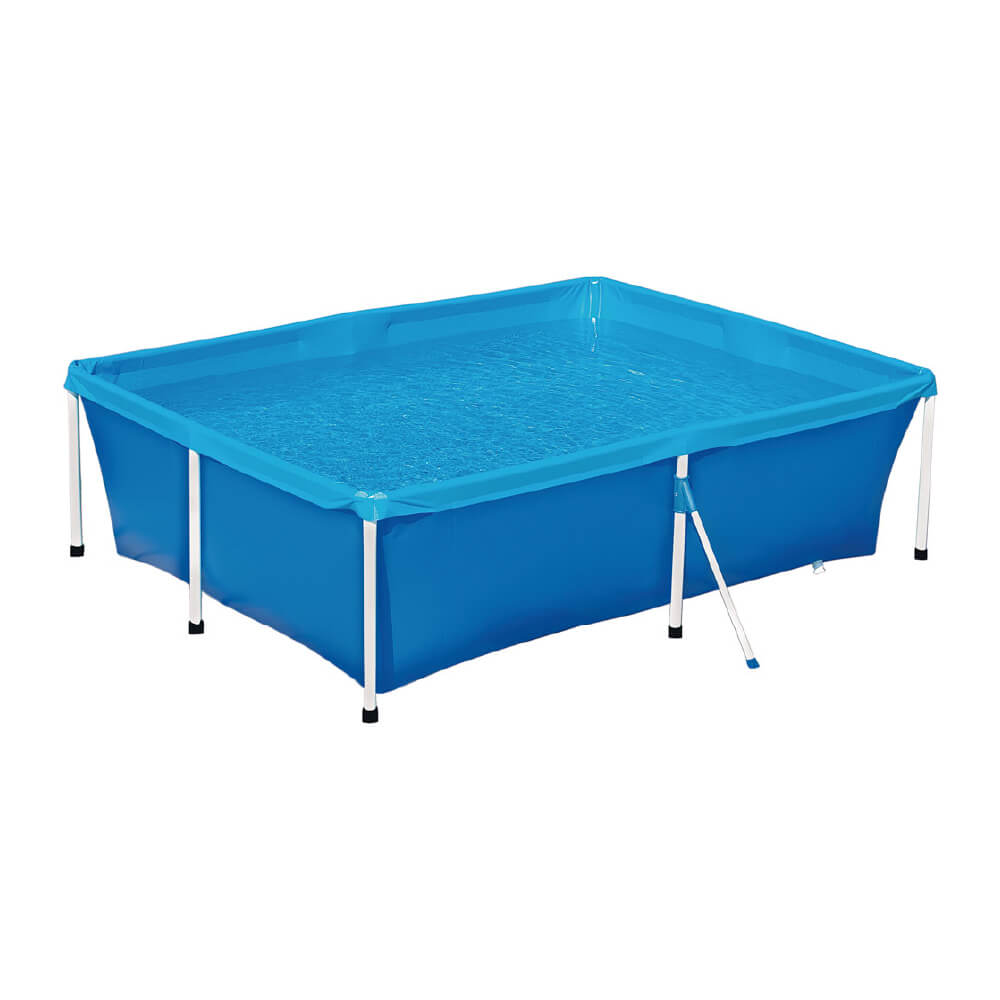Piscina Retangular Mor com Armação 2.000 Litros - Azul
