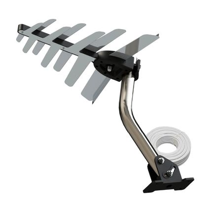 Antena Digital Externa Brasforma SHD-8100K 4 em 1 - Alumínio Antena Digital Externa Brasforma SHD-8100K 4 em 1 - Alumínio