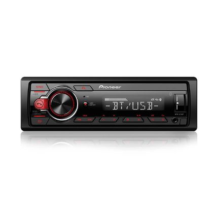 Som automotivo Pioneer MVH-S218BT com Bluetooth USB frontal e rádio Som automotivo Pioneer MVH-S218BT com Bluetooth USB frontal e rádio