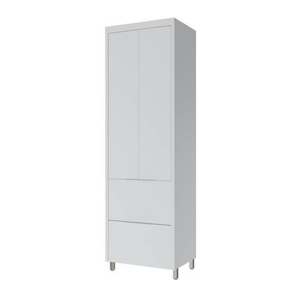 Paneleiro Nesher Marquesa 70cm com 2 Portas e 2 Gavetas - Branco Paneleiro Nesher Marquesa 70cm com 2 Portas e 2 Gavetas - Branco